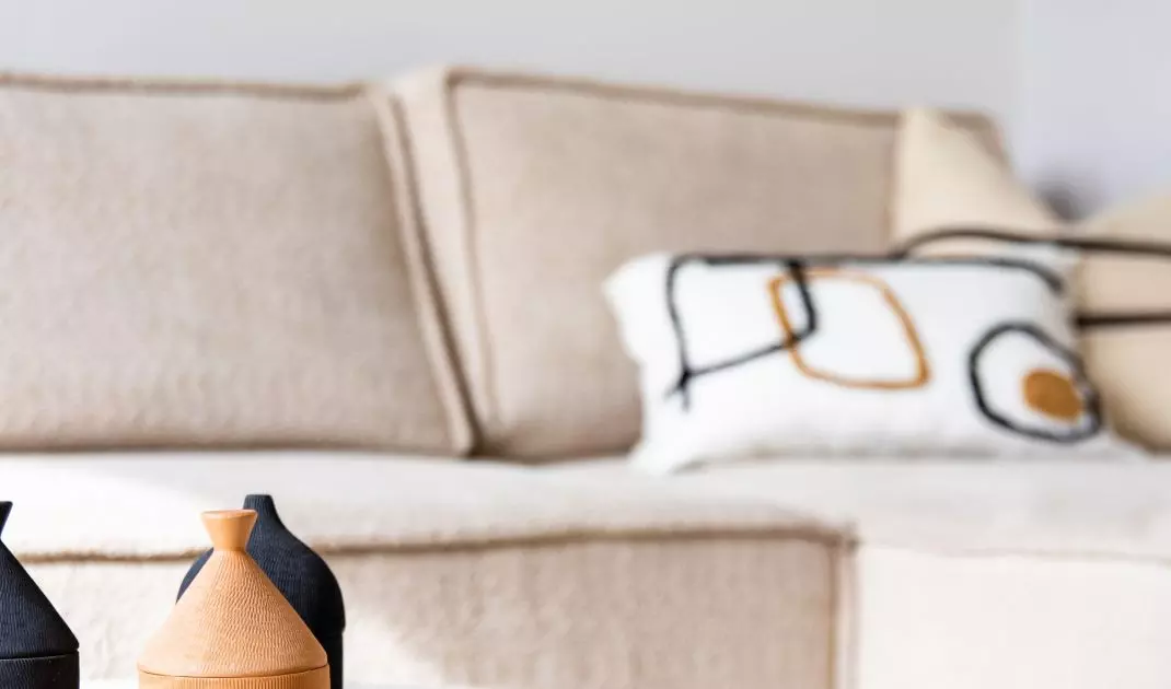 Sofa w salonie