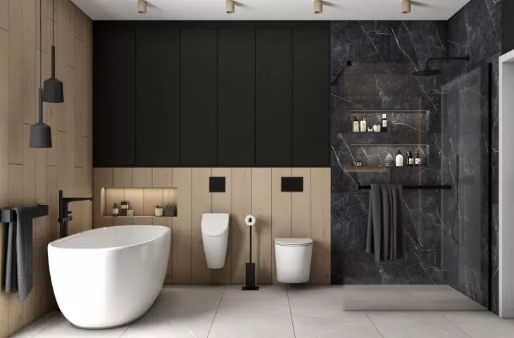 Bathroom designed by Weronika Kordyla