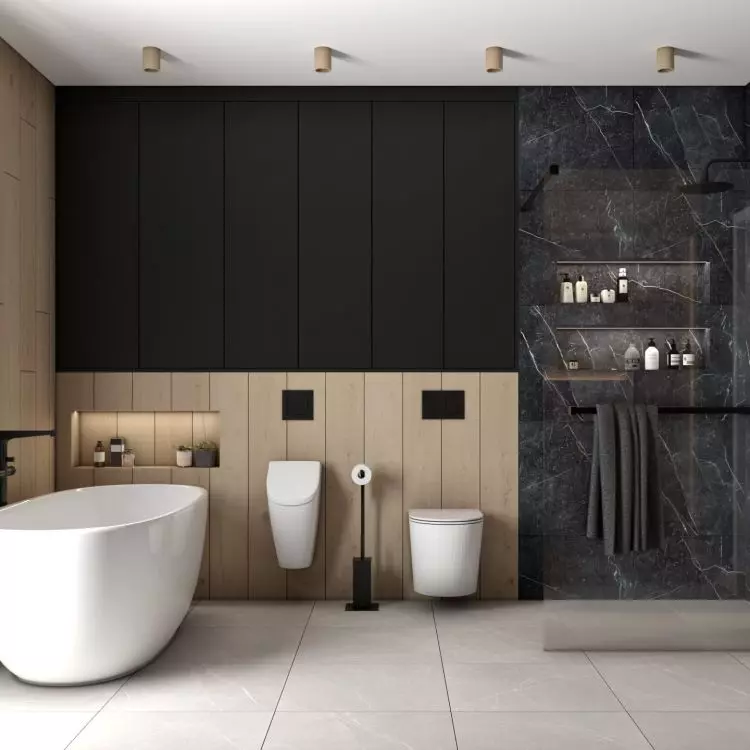 Bathroom designed by Weronika Kordyla