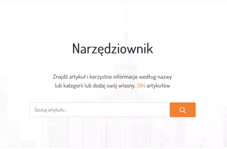 Toolbox is a database of articles aimed at local government officials and activists