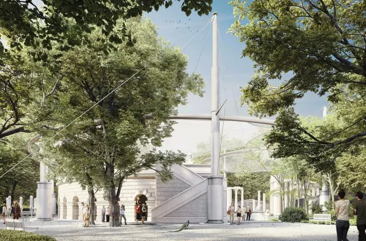 Wyniki konkursu na projekt zadaszenia Amfiteatru w Łazienkach Królewskich