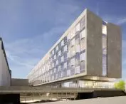Studium programowo-przestrzenne dotyczące przebudowy budynku dawnego Hotelu Cracovia, wizualizacja