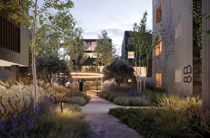intimate residential complex Murawa 2 is another project of Insomia studio of Szymon Januszewski creating the best multi-family housing in Poznań