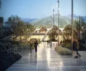 Reconstruction project of Arena sports and entertainment hall in Kasprowicz Park by CDF Architects, visualization