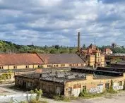 The site of the Old Slaughterhouse, whose historic structure is to be heavily densified with residential and office buildings according to a design by JSK Architects