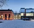 Ubiq 34 is a complex of three buildings on the site of the former barracks in Poznań; the restored historic building houses the design office of CDF Architekci studio