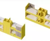 Projekt noclegowni, modele łóżek