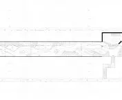 Adaptation of the railroad viaduct in Szczecin, technical drawing
