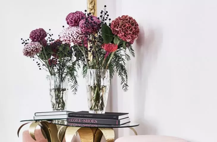 Gold ornate table 