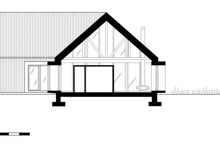 POZ_7 house, cross-section