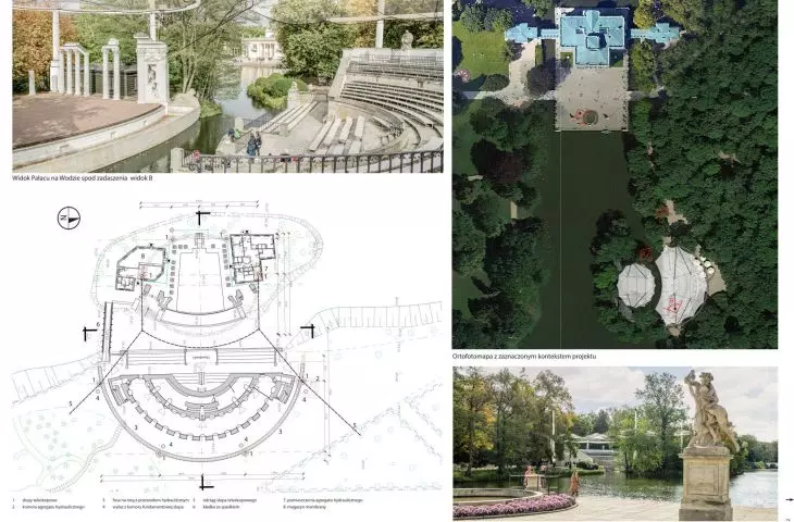 Results of the competition for the design of the canopy for the Amphitheatre in the Royal Łazienki Park