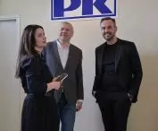 Od lewej: redaktorka naczelna A&B Małgorzata Tomczak, prodziekan WA PK prof. Tomasz Kozłowski, architekt Maciej Franta