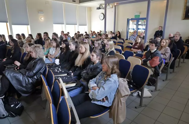 Wykład Macieja Franty na Politechnice Krakowskiej