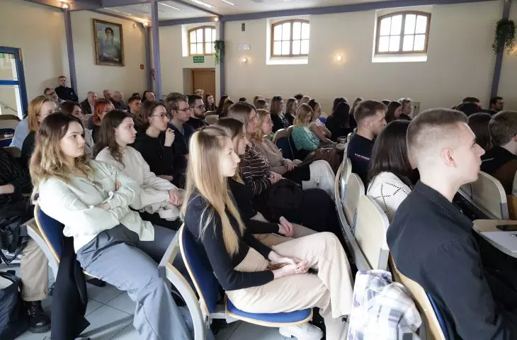 Wykład Macieja Franty na Politechnice Krakowskiej, publiczność