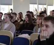 Wykład Macieja Franty na Politechnice Krakowskiej, publiczność
