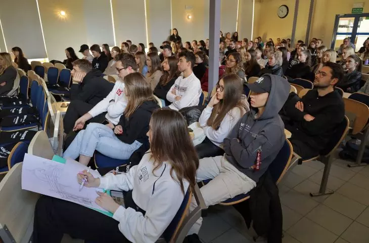 Wykład Macieja Franty dla studentów i studentek