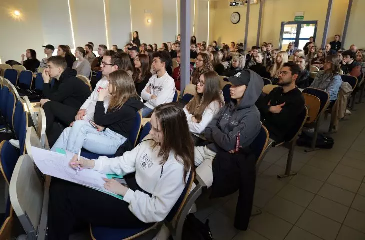 Wykład Macieja Franty na Politechnice Krakowskiej