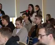 After the lecture there was time for questions
