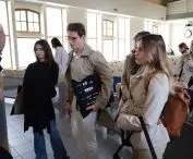 Architekt odpowiadał na liczne pytania studentów