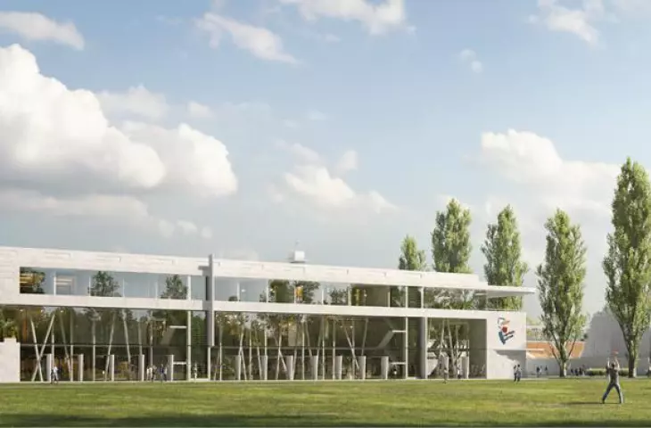 Current preliminary concept of the arena at Skra's site