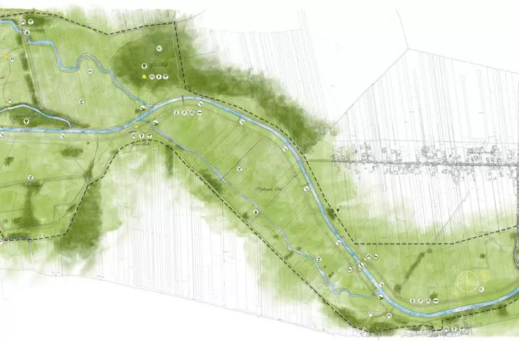 Meanders of the Warta River, naturalistic part