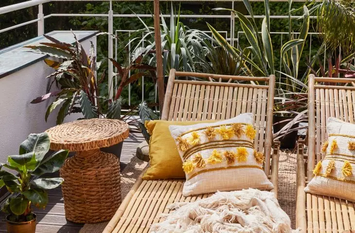 Opt for natural furniture