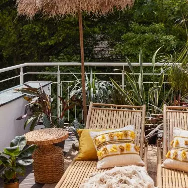Opt for natural furniture