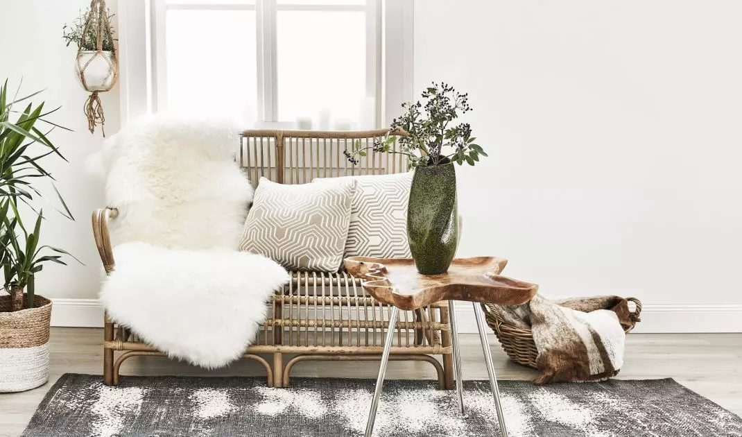 Opt for natural materials