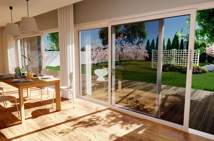Sliding patio doors