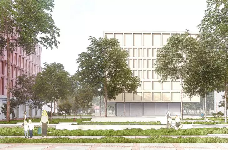 projekt wielofunkcyjnego założenia urbanistycznego w Warszawie