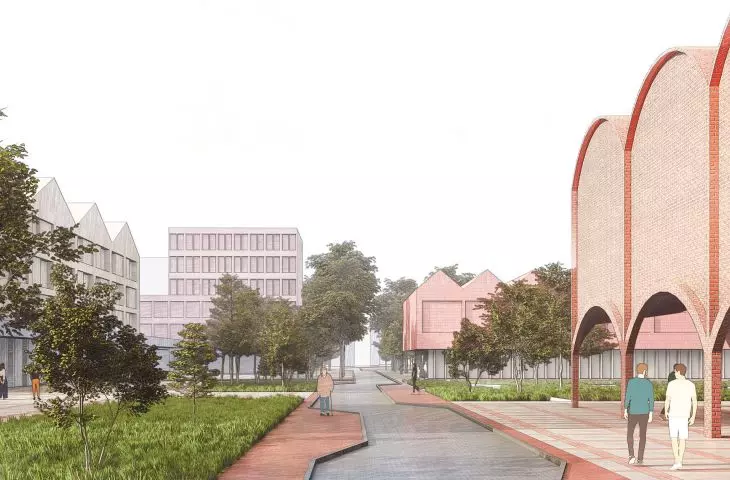 projekt wielofunkcyjnego założenia urbanistycznego w Warszawie