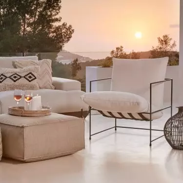 If you have more space, you can opt for a whole set of furniture