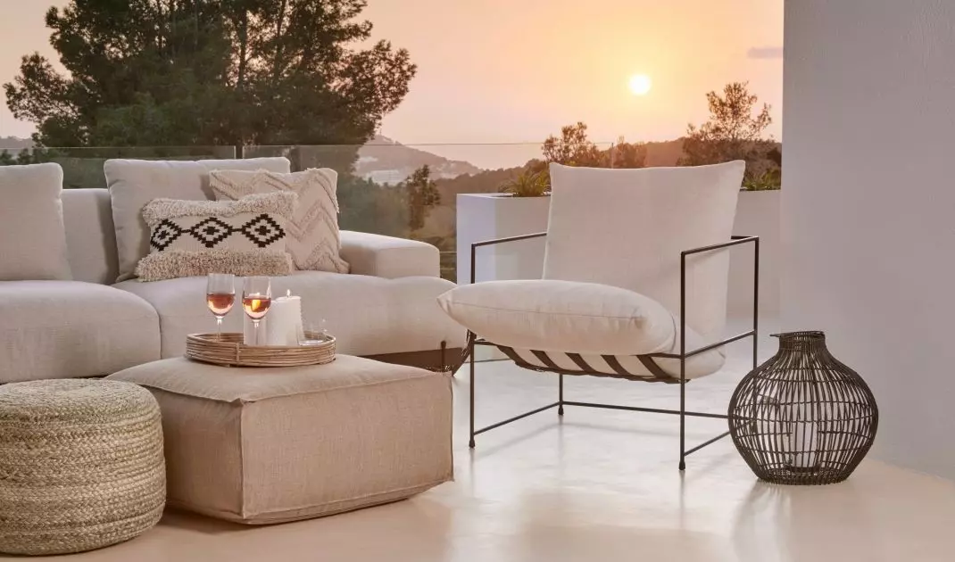 If you have more space, you can opt for a whole set of furniture
