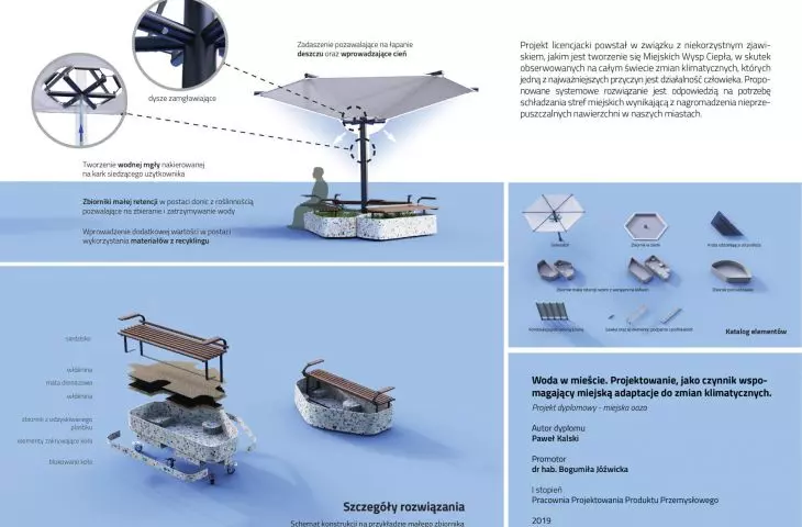Projekt dyplomowy — miejska oaza