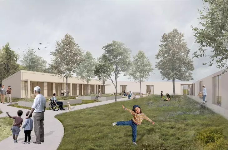 Zaprojektowane przestrzenie są dostępne dla wszystkich, otwarte i zapraszają lokalną społeczność