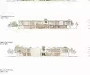 Projekt Centrum Międzypokoleniowego w Tarnowie, elewacje