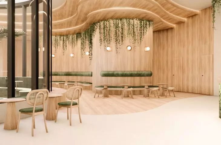 Design of stimulation and relaxation complex, interior