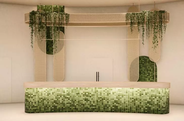 Design of stimulation and relaxation complex, catering area