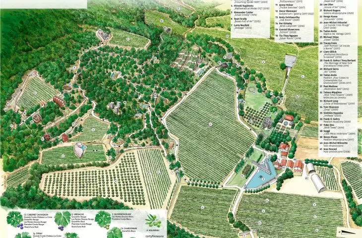 mapa całego założenia (rys.: Alain Glowczak)