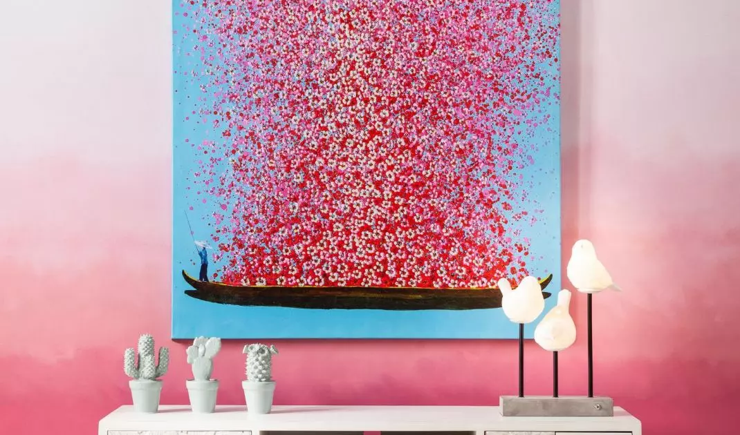 Nie bój się zestawiać różu z innymi pastelami 