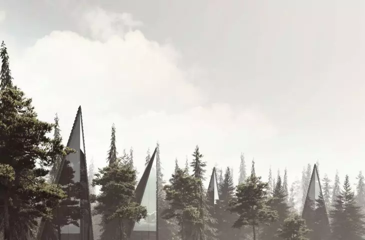 Project of an agritourism center in the Bieszczady Mountains