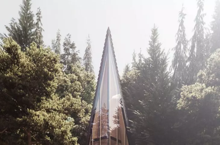 Project of an agritourism center in the Bieszczady Mountains