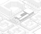 bazaar Universality + Context, designed by Maciej Chowan, student at the Faculty of Architecture, Warsaw University of Technology