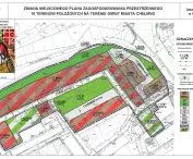 Drawing of the Local Development Plan for part of the former barracks area.