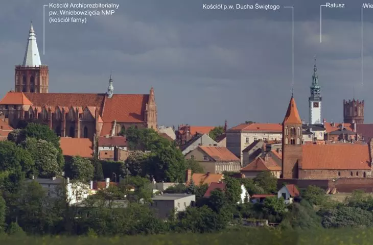 A fragment of the panorama of Chelmno