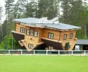 Inverted House in Szymbark