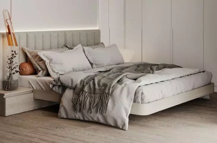 Bedroom with built-ins 