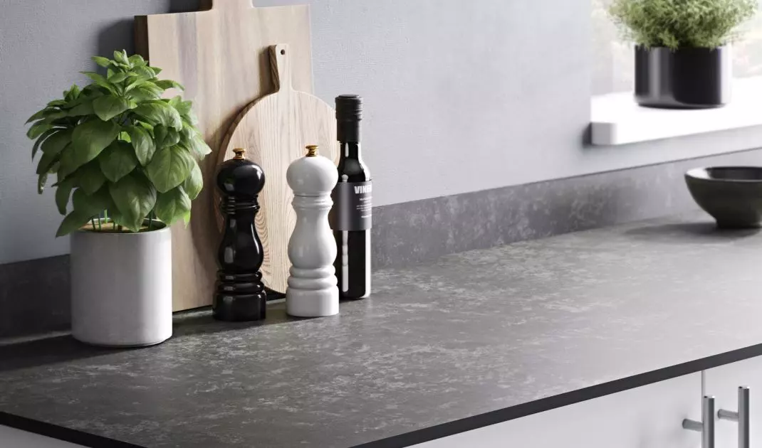 A key consideration is the material of the countertop