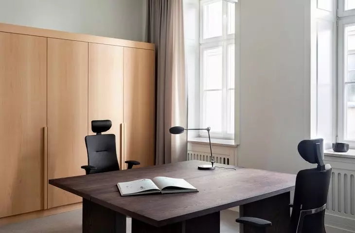 Interior of a law firm in Krakow, Poland, office
