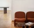 The reception area is decorated with a woodcut by Marta Wojtuszek